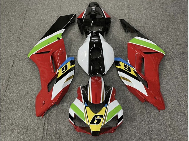2004-2005 Rouge 6 Honda CBR1000RR Carénage Moto 2004-2005 Rouge 6 Honda CBR1000RR Carénage Moto