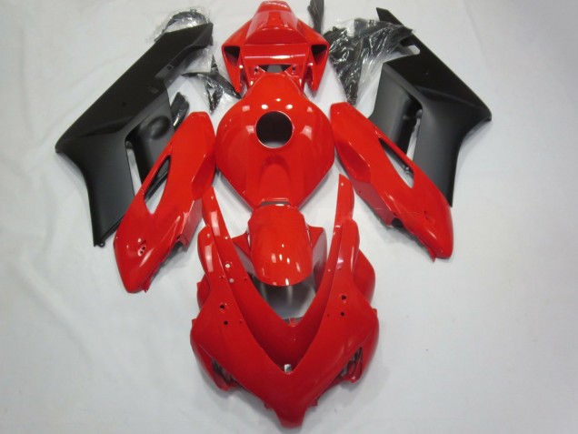 2004-2005 Rouge Brillant & Noir Mat Honda CBR1000RR Carénage Moto 2004-2005 Rouge Brillant & Noir Mat Honda CBR1000RR Carénage Moto