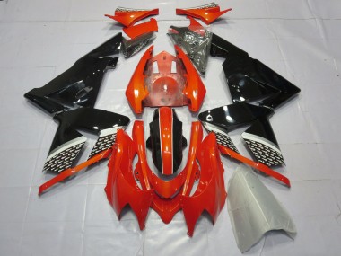 2004-2005 Rouge Noir Kawasaki ZX10R Carénage Moto