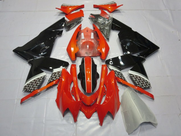 2004-2005 Rouge Noir Kawasaki ZX10R Carénage Moto 2004-2005 Rouge Noir Kawasaki ZX10R Carénage Moto