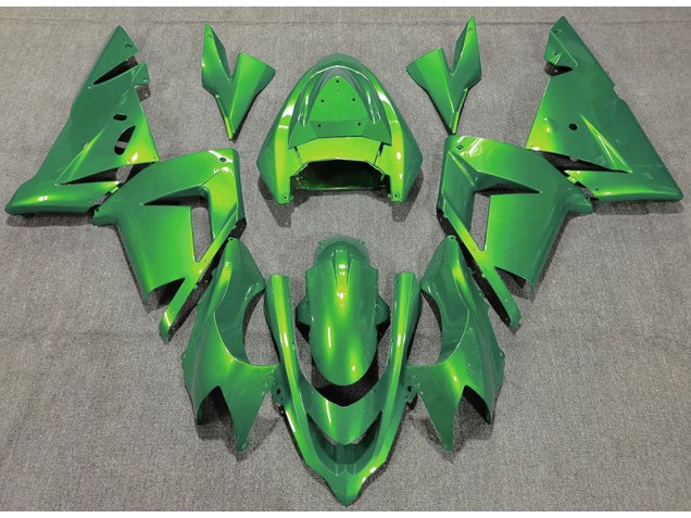 2004-2005 Vert Brillant Kawasaki ZX10R Carénage Moto 2004-2005 Vert Brillant Kawasaki ZX10R Carénage Moto