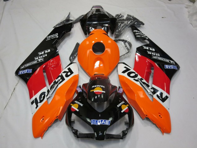 2004-2005 Vibrant Repsol Avec Des Logos Honda CBR1000RR Carénage Moto 2004-2005 Vibrant Repsol Avec Des Logos Honda CBR1000RR Carénage Moto