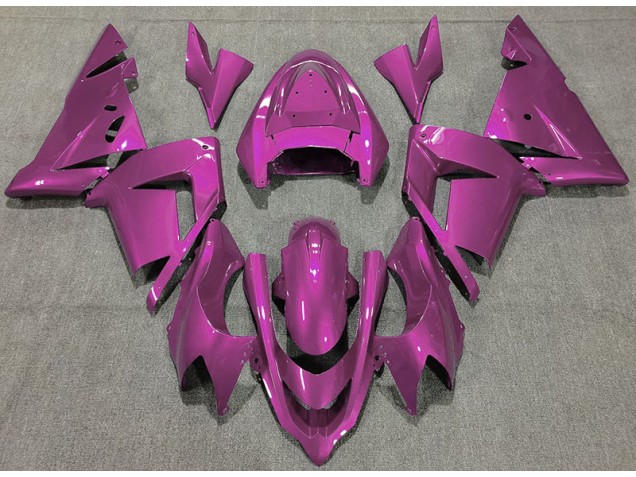 2004-2005 Violet Brillant Kawasaki ZX10R Carénage Moto 2004-2005 Violet Brillant Kawasaki ZX10R Carénage Moto