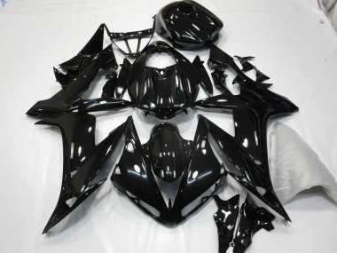2004-2006 Noir Brillant Yamaha R1 Carénage Moto