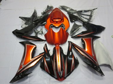 2004-2006 Orange Brûlée Yamaha R1 Carénage Moto