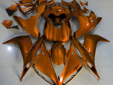 2004-2006 Orange Foncé Yamaha R1 Carénage Moto