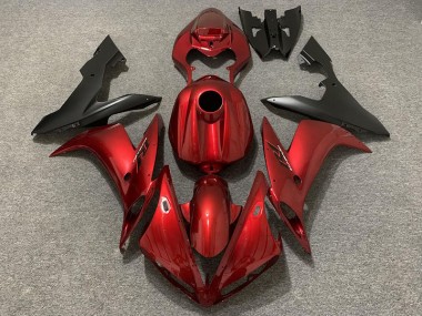 2004-2006 Rouge Bonbon Yamaha R1 Carénage Moto