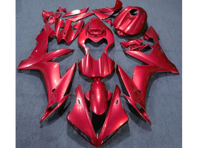 2004-2006 Rouge Uni Yamaha R1 Carénage Moto 2004-2006 Rouge Uni Yamaha R1 Carénage Moto
