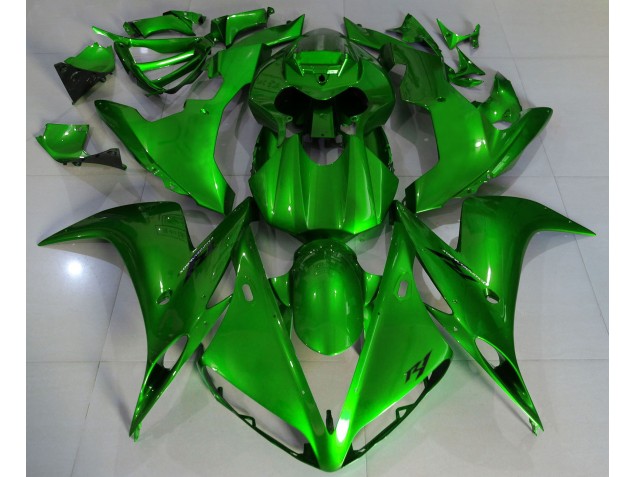 2004-2006 Vert Profond Yamaha R1 Carénage Moto 2004-2006 Vert Profond Yamaha R1 Carénage Moto