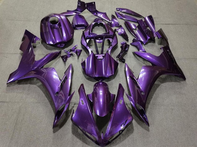 2004-2006 Violet Foncé Yamaha R1 Carénage Moto 2004-2006 Violet Foncé Yamaha R1 Carénage Moto