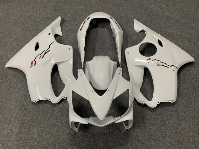 2004-2007 Blanc Brillant Honda CBR600 F4i Carénage Moto 2004-2007 Blanc Brillant Honda CBR600 F4i Carénage Moto