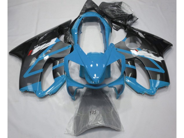 2004-2007 Bleu Clair Brillant & Gris Honda CBR600 F4i Carénage Moto 2004-2007 Bleu Clair Brillant & Gris Honda CBR600 F4i Carénage Moto