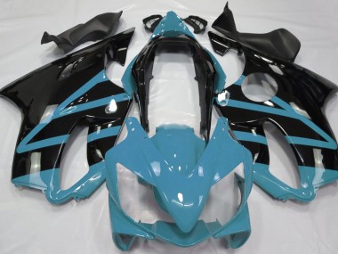 2004-2007 Bleu Clair Brillant Honda CBR600 F4i Carénage Moto