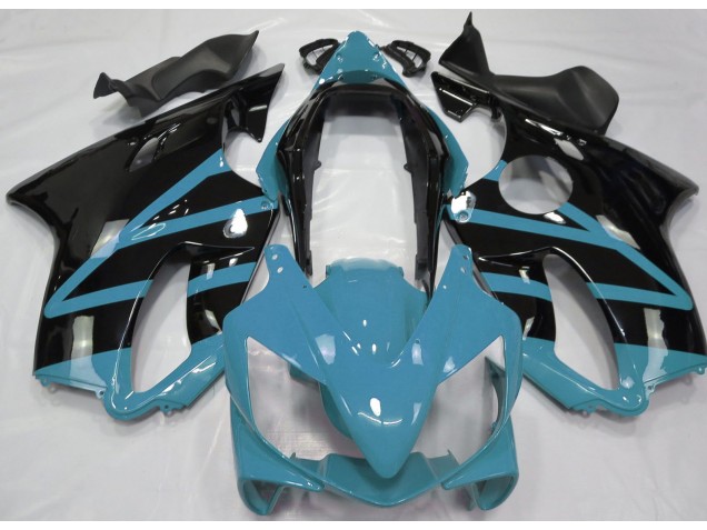 2004-2007 Bleu Clair Brillant Honda CBR600 F4i Carénage Moto 2004-2007 Bleu Clair Brillant Honda CBR600 F4i Carénage Moto