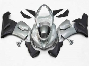 2005-2006 Argento Rosso Fiamma Kawasaki ZX6R Carénage Moto