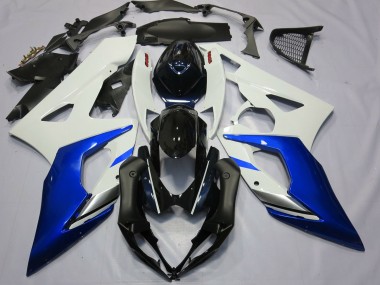 2005-2006 Bleu & Blanc Suzuki GSXR 1000 Carénage Moto