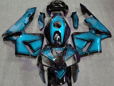 2005-2006 Bleu Clair Profond Honda CBR600RR Carénage Moto