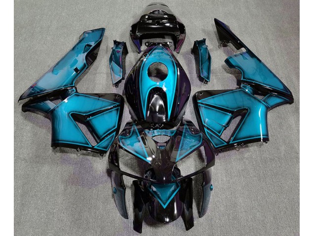2005-2006 Bleu Clair Profond Honda CBR600RR Carénage Moto 2005-2006 Bleu Clair Profond Honda CBR600RR Carénage Moto
