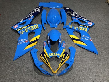 2005-2006 Bleu Clair Rizla Suzuki GSXR 1000 Carénage Moto