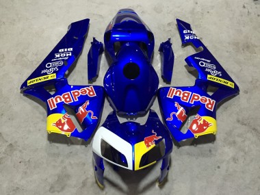 2005-2006 Bleu Rouge Taureau Honda CBR600RR Carénage Moto