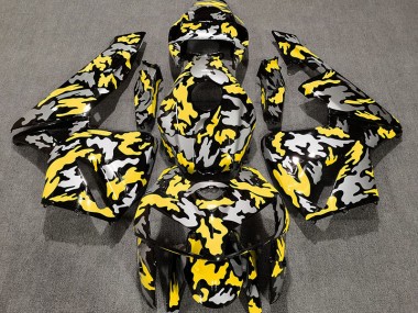 2005-2006 Camouflage & Jaune Honda CBR600RR Carénage Moto