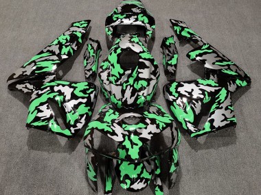 2005-2006 Camouflage & Vert Clair Honda CBR600RR Carénage Moto