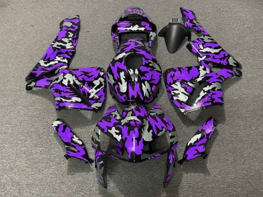 2005-2006 Camouflage & Violet Honda CBR600RR Carénage Moto