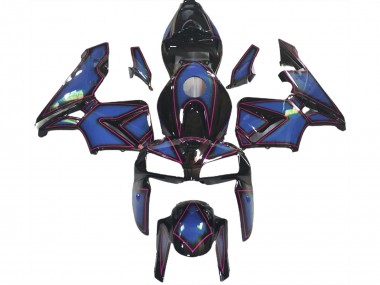 2005-2006 Contour Bleu Profond & Rose Honda CBR600RR Carénage Moto