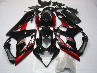 2005-2006 Flare Rouge & Noire Suzuki GSXR 1000 Carénage Moto
