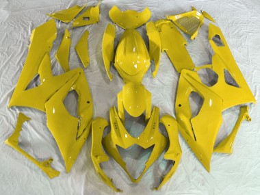 2005-2006 Jaune Brillant Suzuki GSXR 1000 Carénage Moto
