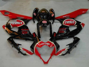 2005-2006 Noir Lucky Strike Suzuki GSXR 1000 Carénage Moto