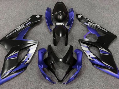 2005-2006 Noir Mat & Bleu Suzuki GSXR 1000 Carénage Moto