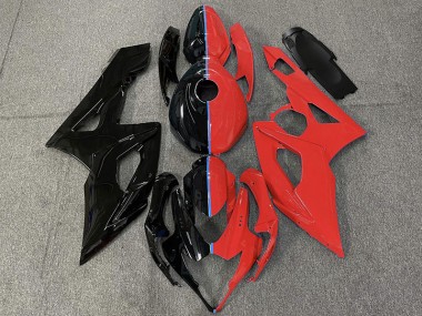 2005-2006 Noir & Rouge Suzuki GSXR 1000 Carénage Moto