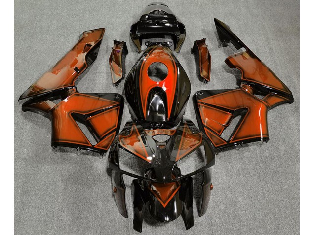 2005-2006 Orange Foncé Honda CBR600RR Carénage Moto 2005-2006 Orange Foncé Honda CBR600RR Carénage Moto