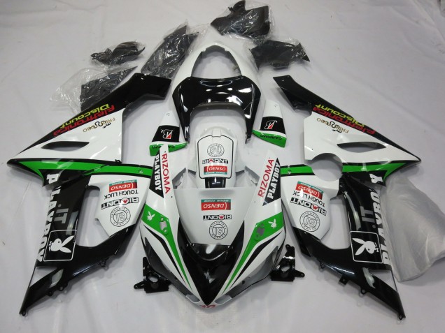 2005-2006 Playboy Kawasaki ZX6R Carénage Moto 2005-2006 Playboy Kawasaki ZX6R Carénage Moto