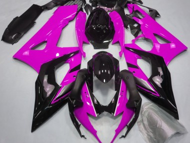 2005-2006 Rose Brillant & Noir Suzuki GSXR 1000 Carénage Moto