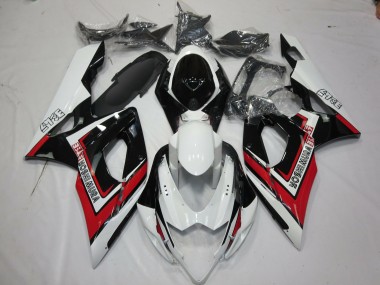 2005-2006 Rouge Noir & Blanc Suzuki GSXR 1000 Carénage Moto