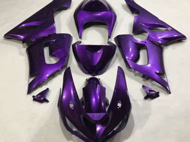 2005-2006 Violet Kawasaki ZX6R Carénage Moto