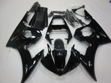 2005 Noir Brillant Yamaha R6 Carénage Moto