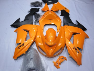 2006-2007 Orange Kawasaki ZX10R Carénage Moto
