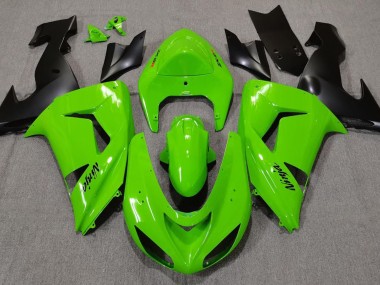 2006-2007 Vert Kawasaki ZX10R Carénage Moto