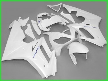2006-2008 Blanc Brillant Triumph Daytona 675 Carénage Moto