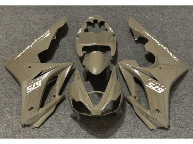 2006-2008 Bronzage Brillant Du Désert Triumph Daytona 675 Carénage Moto 2006-2008 Bronzage Brillant Du Désert Triumph Daytona 675 Carénage Moto