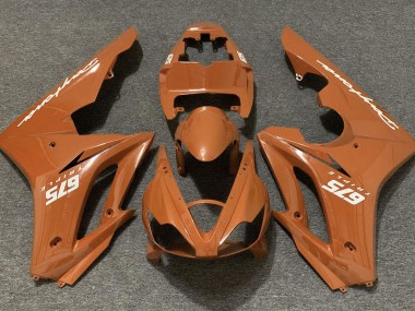 2006-2008 Orange Brillant Triumph Daytona 675 Carénage Moto