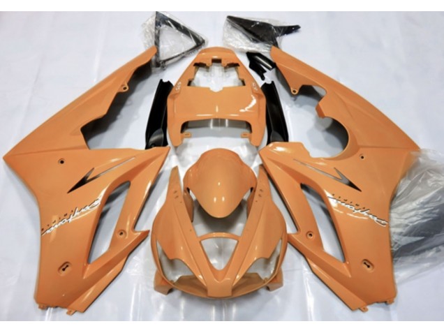 2006-2008 Orange Clair Triumph Daytona 675 Carénage Moto 2006-2008 Orange Clair Triumph Daytona 675 Carénage Moto