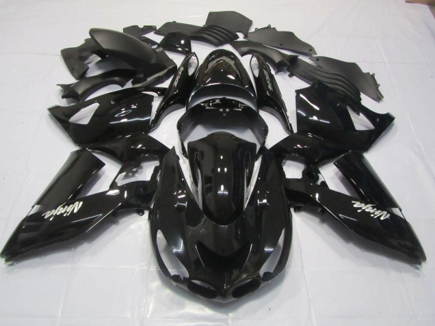 2006-2011 Ninja Noir Kawasaki ZX14R Carénage Moto 2006-2011 Ninja Noir Kawasaki ZX14R Carénage Moto