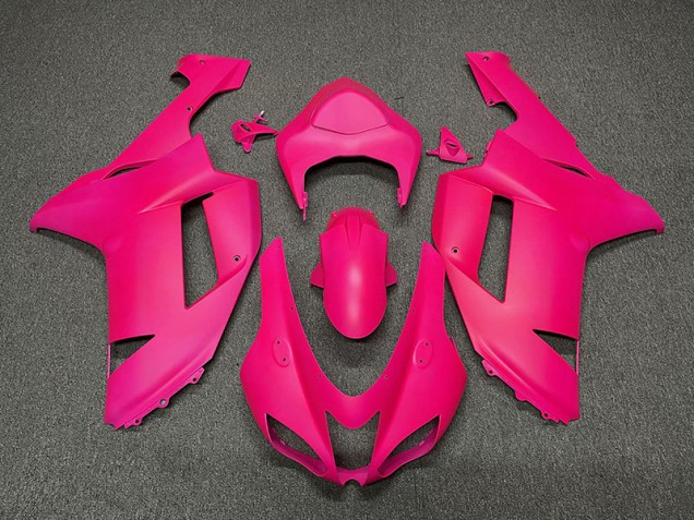 2007-2008 Fushia Kawasaki ZX6R Carénage Moto 2007-2008 Fushia Kawasaki ZX6R Carénage Moto