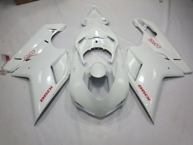 2007-2014 Corse Ducati 848 1098 1198 Carénage Moto