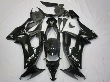 2008-2010 Ninja Noir Kawasaki ZX10R Carénage Moto