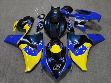 2008-2011 Bleu Taureau Honda CBR1000RR Carénage Moto